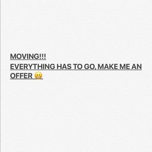 Make me an offer on anything!